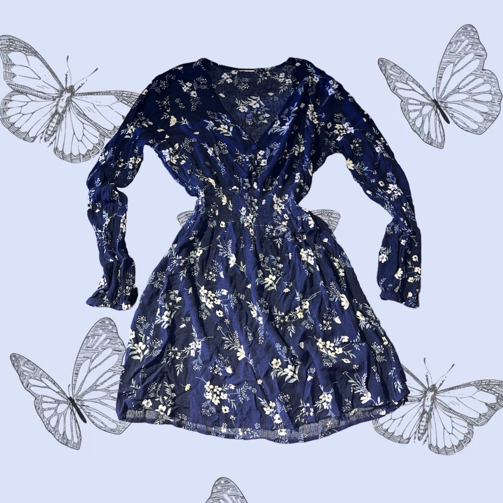 Floral Cottage-core Dress 👗💐